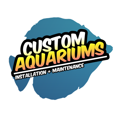 Custom Aquariums Fish Logo